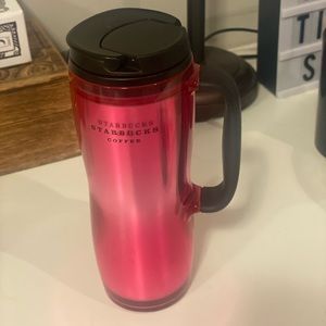 2006 HOT Pink Starbucks Travel Mug
